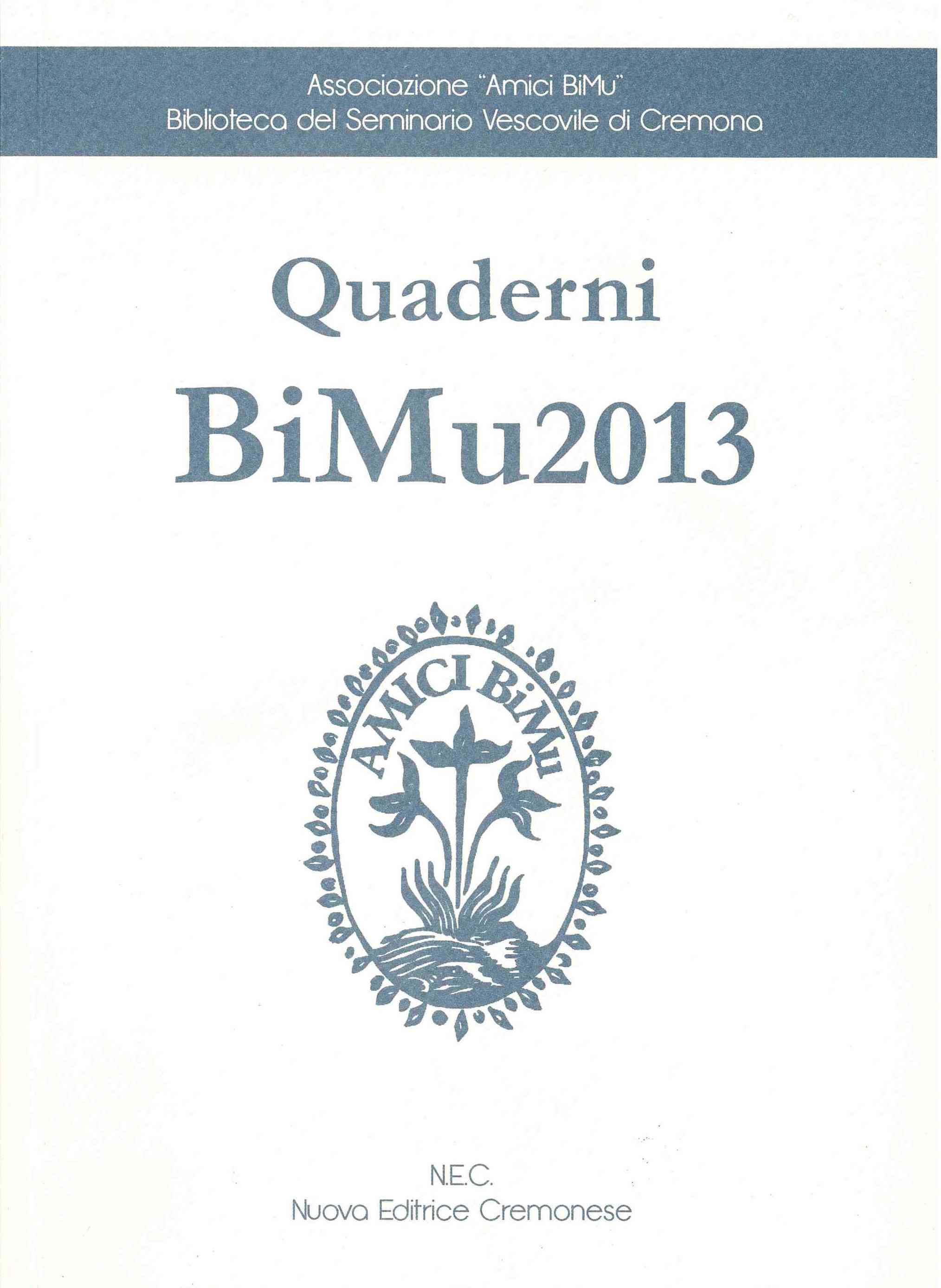 Quaderni BiMu 2013